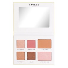 CP18 US FOOD LORAC LA Experience Eye & Cheek Palette 파운데이션, 1개, 단일색상