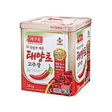 해찬들순창골드고추장14kg