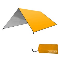 실버코팅 미니타프 150x210(파우치포함 2colors), 오렌지