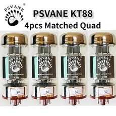 진공관앰프 KT88 PSVANE 진공 튜브 HIFI 오디오 원래 정확한 일치 품질 보증 년, 03 4pcs Matched Quad