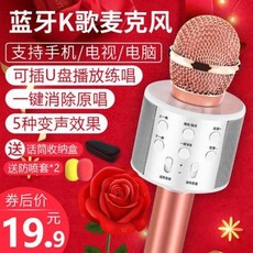마이크 수업용 교사용 무선 공연용 차량용 노래방 거인화수화기 스피커 일체형 전민k가제, 01 [표준판 샴페인] 고음질 플레어, 01 공식 마크업