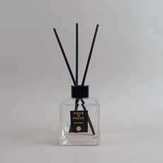투명 스퀘어 디퓨저 용기 150ml, 골드, 1개