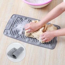 멀티 여행 휴대 접이식드 손 세면볼 숏 기숙사 세탁 신기, 하나 자색 플바인딩 흡판 손 빨래판