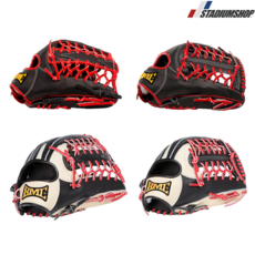 BMC 트러스트 외야 야구 글러브 우투 13인치 TRU-3900, 1.TRU-390008 블랙레드, 우투(왼손 착용), 1개