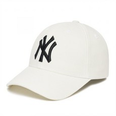 MLB 뉴핏 스트럭쳐 볼캡 NY White