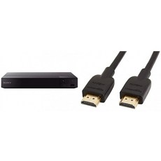 [독일] 소니 BDP-S6700 블루레이 플레이어 블랙 &amp; 아마존 베이직HL-007306 고속 HDMI 케이블 2.0 이