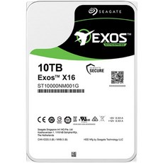 품질보증 씨게이트 엔터프라이즈 하드 드라이브 ST10000NM001G Exos X16 512e 3.5 SATA 6 Gb/s 10TB - 10tb