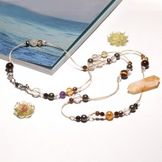 금침수정목걸이