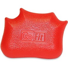 GoFit 강화 젤 핸드 그립 - 단단한 저항 레드, GoFit 강화 젤 핸드 그립 - 단단한 저항, 레드