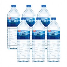 동원샘물 2L x 6개 대용량 생수 가정용 먹는샘물 미네랄워터 먹는 물 식수 동원에프앤비
