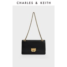 찰스앤키스 CHARLES&KEITH CK2-20840464-10 메탈 버클 체인 숄더백