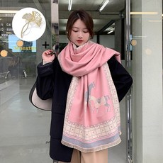 베라왕레오파드울캐시미어빅숄