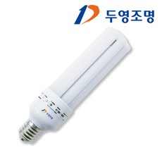 두영 LED 스틱램프 35W 50W E26 E39 보안등 파워램프 공장등 주광색 콘벌브 KS, 35W E39 주광색, 1개