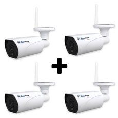 글로벌아이넷 로보뷰EX 4세트 홈 IP 카메라 CCTV 6mm 200만화소 WHEX+4, 01. 로보뷰EX+4