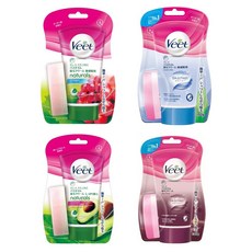 VEET 비트 베스타임 샤워용 제모 제모크림 150g 4종, 아보카도