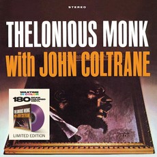 (수입LP) Thelonious Monk - With John Coltrane ((180g) (Purple Color), 단품 - jvkelp