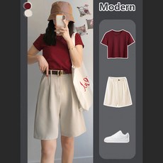 2021 새로운 하이 웨이스트 슬림 캐주얼 팬츠 스트레이트 및 다목적