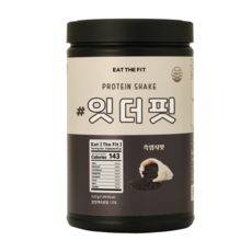 잇더핏 단백질 쉐이크 잇더핏 대용량 520g (흑임자맛), 1개