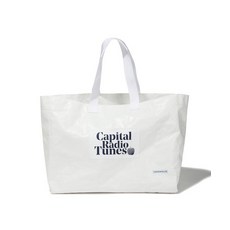 CAPITAL RADIO TUNES CRT SHOPPER BAG 화이트189807