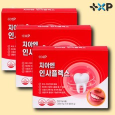 하루한정 간편한 치아건강엔 인사 플렉스, 3개, 30정