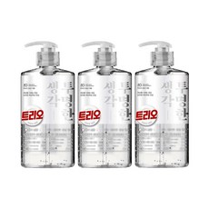 트리오 투명한생각 주방세제, 500g, 3개