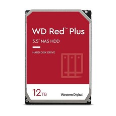 Western Digital 2TB WD 래드 플러스 NAS 인터널 하드 드라이브 HDD 5400 RPM SATA 6 Gb/s CMR 64 MB 카셰 3.5인치 (WD30EFRX), 12TB - wd30efrx