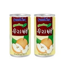 썬키스트 우리배 (175ml x 60캔), 175ml, 60개