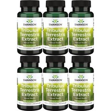 스완슨 트리뷸러스 테레스트리스 남가새 추출물 500mg, 60정, 6개, 60정