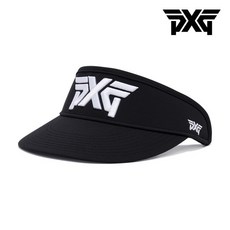 PXG 남녀공용 스포츠 바이저 골프썬캡 골프웨어 골프모자 골프캡, Black