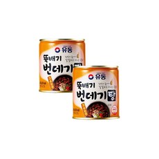 유동 뚝배기 번데기탕 구수한맛 280g x 2캔, 1