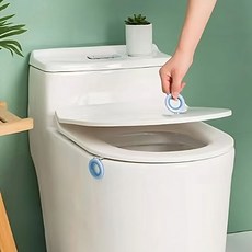 GE 욕실용품 변기 커버 손잡이 시트 위생 손잡이 2개, GE오렌지, No.1 변기시트용