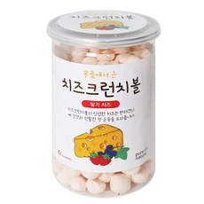 더키코 강아지 치즈 몽골에서온 치즈크런치볼 150g, 딸기치즈, 1개