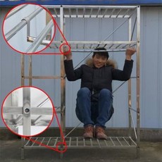 멀티 탭 정리 함 거치 청소기 펜트리 간이 패브릭 스테인리스 스틸에 굵고 두꺼운 강관 나, 오류 발생시 문의 ( 셀러마켓1415 )