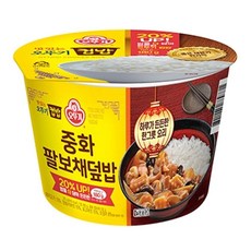 맛있는 오뚜기 컵밥 중화 팔보채 덮밥 310gx6개, 1, 310g