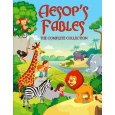 (영문도서) Aesop's Fables: The Complete Collection - 5 Minute Bedtime Stories for Kids. More Than 100 Classic F... Paperback, Charlie Creative Lab, English, 9781801326698