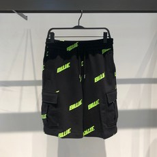 남자점프수트 작업 반바지 남성 5부