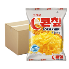 크라운제과 콘칲 70g 16입(박스) 과자 파이 쿠키과자 맛있는과자 회사간식 간식 스낵 다과