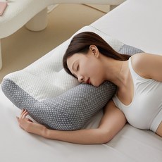ANYOU 경추베개 고밀도 목편한 배게...