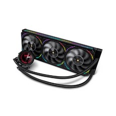 발키리 V360 ARGB (블랙) 드라큘라 LCD S12LCP 수냉쿨러, 단품, 1개