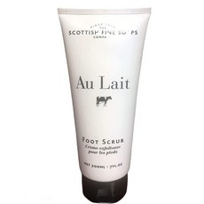 Scottish Fine Soaps Au Lait 풋 스크럽 198.4g7온스 핫템 잇템, 1개, 1개입