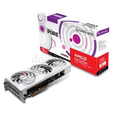 SAPPHIRE 라데온 RX 7700 XT PURE OC D6 12GB, 정품 그래픽카드 - amd7700