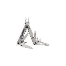 SOG 특수 칼 도구 파워Access 다중, Steel, Stone Wash, Hardness 58-60 + Silver/Silver, 1개