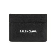 바이스트 [BALENCIAGA] 24SS 로고 프린트 카드지갑 블랙 594309 1IZI3 1090