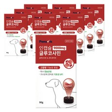 페노비스 인캡슐 강아지 관절 영양제 글루코사민 9000mg 슬개골&관절강화 90g 1개, 뼈/관절강화, 10개