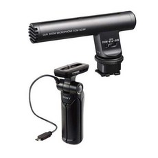 멀티 인터페이스 슈가있는 카메라 용 미니 삼각대 ECM-GZ1M 줌 마이크가 장착 된 Sony GPVPT1 촬영 그립, 본상품선택