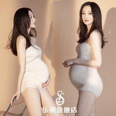만삭촬영 셀프 블랙 옷 프렌치 만삭사진 의상 원피스 주수 화보 컨셉