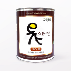 옻스테인 골드 내장용 100ml 300ml 500ml 1L 4L 대용옻칠 천연오일스테인 한옥도장, 스프러스, 1개 - 호면옻칠