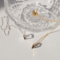 써지컬스틸각인목걸이하트