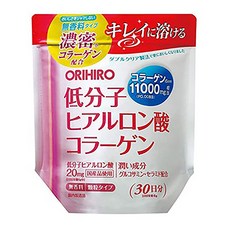 오리히로 저분자 히알루론산 콜라겐 180g 고분자 농밀 플라센타 콜라겐 120g, 1) 저분자 히알루론산 콜라겐 180g, 1개