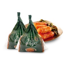피코크 조선호텔 총각김치 1.5kgX2팩 + 무석박지 1kg (총 4kg), 단품